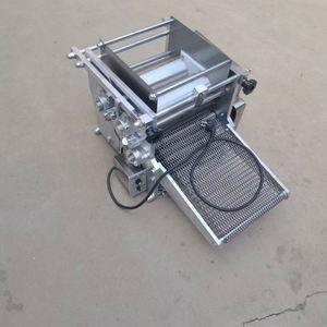 Food Grade Material <strong>Baklava</strong> Cutter Dough Sheeter Manual Table Top Flat Bread Maker Samosa Skin Roti Aloo Paratha Making Machine - Product Image 5