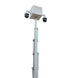 Remolque con Cámaras de Vigilancia Móviles PTZ Alimentadas por Energía Solar, con 2 Cámaras PTZ, 4 Paneles Solares Monocristalinos de 300W y 6 Baterías de 200AH - Product Image 5