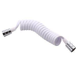 Haute qualité laiton écrou PVC <span class=keywords><strong>Flexible</strong></span> rétractable tuyau <span class=keywords><strong>de</strong></span> <span class=keywords><strong>douche</strong></span> ressort <span class=keywords><strong>court</strong></span> pour salle <span class=keywords><strong>de</strong></span> bain eau plomberie qualité tuyaux <span class=keywords><strong>de</strong></span> plomberie - Product Image 3