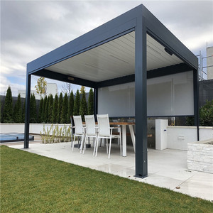 <span class=keywords><strong>Abri</strong></span> de <span class=keywords><strong>piscine</strong></span> motorisé en aluminium, haut de gamme, personnalisé, étanche à la pluie, pour l'extérieur, piscines - Product Image 6