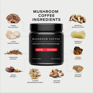 LIFEWORTH <span class=keywords><strong>3</strong></span>.500 mg 10:<span class=keywords><strong>1</strong></span> Mezcla de extracto de polvo de <span class=keywords><strong>café</strong></span> concentrado de dieta de setas para adultos con melena de León y Cordyceps - Product Image 3