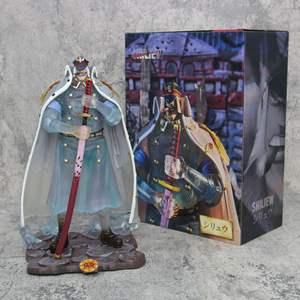 Figurine en PVC d'anime de 30 cm de bonne qualité, modèle de personnage d'anime <span class=keywords><strong>Edward</strong></span> <span class=keywords><strong>Teach</strong></span> Shiryu, jouet de dessin animé - Product Image 5