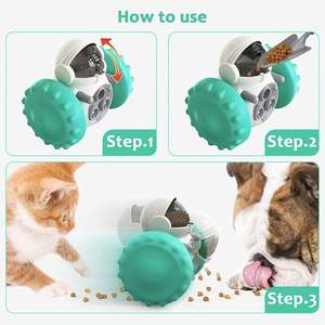Juguete Roly-Poly para Perros con Entrega Rápida: Rompecabezas de Comida Oculta para Entrenamiento y Equilibrio - Product Image 2