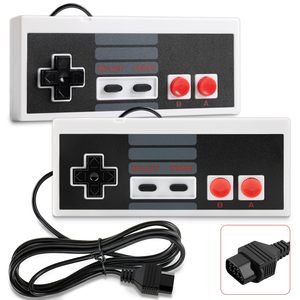 Classic <b>Wired</b> Gamepad with Vibration Motor for NESes Retro Joystick ABS Material - Product Image 1