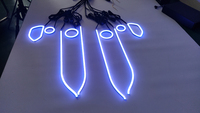 Nouvelles bandes LED adressables à 4 anneaux et 4 bandes, éclairage LED de rétrofit, contrôle par application, étanche IP65