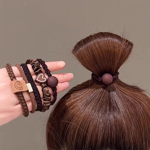 Élastiques à <span class=keywords><strong>cheveux</strong></span> haute élasticité, sans dommage, doux pour <span class=keywords><strong>les</strong></span> <span class=keywords><strong>cheveux</strong></span>, élastiques pour femmes aux <span class=keywords><strong>cheveux</strong></span> épais - Product Image 6