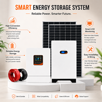 Hybrid-PV-Solarsystem 3kW 5kW 10kW 15kW, Netzunabhängiges Haushalts-Solarstromerzeugungssystem-Set