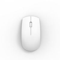 Souris optique mini 3D sans fil 2,4 GHz pour gaming, avec logo personnalisé, modèle OAK920, livrée avec un récepteur USB Nano