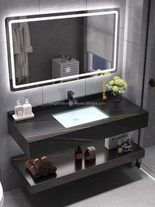 Элегантные белые раковины из искусственного камня для ванной - Product Image 3