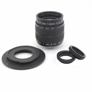 เลนส์กล้องวงจรปิด Fujian 50 มม. F1.4 แบบ C-Mount สำหรับกล้อง Micro 4/<span class=keywords><strong>3</strong></span> M4/<span class=keywords><strong>3</strong></span> ใช้ได้กับ Olympus OM-D <span class=keywords><strong>EP1</strong></span>/II EP2 EP3 EP6 E-PL6/E-PL7/E-PL8 EPL3 E-M5/II และ Sony - Product Image 2