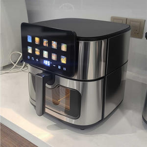 Friggitrice ad Aria Elettrica Multifunzione Grande da 8L, 10L, 12L in Acciaio Inossidabile, Forno Digitale per Frittura ad Aria da 8-12 Litri - Product Image 3