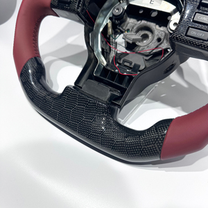 <span class=keywords><strong>Volante</strong></span> <span class=keywords><strong>Deportivo</strong></span> Personalizable de Fibra de Carbono Morada de Alta Calidad con Material Alcántara para Infiniti 350Z 370Z - Product Image 3
