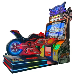 アーケードアミューズメントゲームセンター コイン式ビデオゲーム機 バイクレース運転シミュレーター - Product Image 2