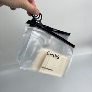 Sac d'emballage en plastique givré avec fermeture éclair, impression mate personnalisée, fermeture éclair polyvalente pour vêtements - Product Image 6