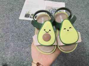 Sevimli meyve düz PVC kızların sandalet çocuk meyve sandalet yumuşak taban yaz çocuklar meyve tasarımcı sandalet - Product Image 3