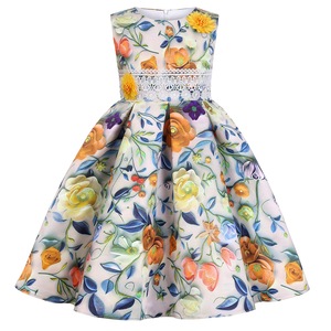 Robe <span class=keywords><strong>de</strong></span> demoiselle d'honneur <span class=keywords><strong>de</strong></span> style européen, élégante, rouge, pour spectacle, fête, banquet, <span class=keywords><strong>mariage</strong></span>, pour fille <span class=keywords><strong>de</strong></span> 10 ans - Product Image 6