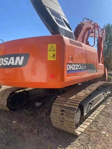 Excavadora de Orugas Usada Doosan DH220LC-7 de 22 Toneladas, Excavadora Hidráulica de Segunda Mano DX225 DH300 con Componentes de Caja de Cambios y Rodamientos - Product Image 5