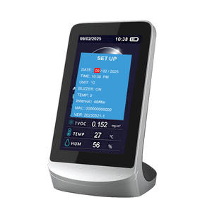 Monitor de Calidad del Aire Interior, Detector de Monóxido de Carbono, Analizador de Gases con Monitoreo en Tiempo Real, Compatible con Almacenamiento y Descarga de Datos - Product Image 3