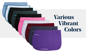 Luxury Quality Western Saddle Pads Polycotton Lining Jumping Style Warm <b>Soft</b> Cotton Foam Filling Horse Racing Riding Indian - Product Image 5