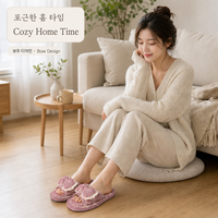 Chaussons d'intérieur coréens pour femmes, style nœud et dentelle, bout ouvert, semelle triple couche, silencieux, doux, antidérapants, vente en gros