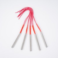 Cartouche chauffante à tube unique en acier inoxydable avec capacité de chauffage de 50W à 3000W pour machines d'emballage