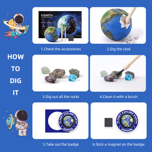 Планета исследовать CPC земляные горные раскопки комплект необходимый инструмент для копания для детей - Product Image 5