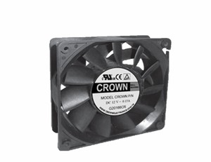 Ventilador de Techo con Aspas de Plástico, Inversor de Corriente Continua sin Escobillas, Refrigeración, Modelo Crown AGQ12038B12J, Personalizable OEM - Product Image 3