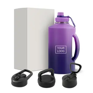 2023 Hot Seller 2 Litre Gym Water Bottles 304 Stainless Steel Keep Hot And Cool Drive Out Water Bottles Jug Big Capacity Custom