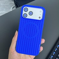 Nouvelle coque de téléphone en TPU tricotée tendance et antichoc de qualité supérieure pour iPhone 18 Pro Promax