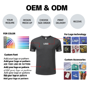 Maglietta da uomo giovane <span class=keywords><strong>La</strong></span> compressione magliette da uomo con stampa in seta da uomo per Fitness e palestra da uomo - Product Image 4