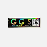 3d Aangepaste Qr Code Serienummer Hologram Sticker/Holografische Sabotage Evident Veiligheidslabel
