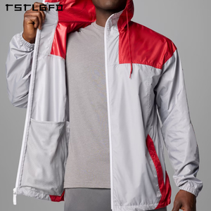Chaqueta Cortavientos Resistente para Hombre, de Secado Rápido, Resistente a Desgarros, Plegable, con Bloques de Color, para Senderismo, Informal y Funcional - Product Image 3