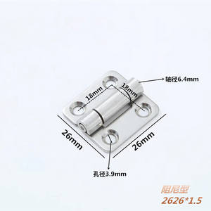 Bisagra Moderna de Acero Inoxidable con Amortiguación Ajustable para Cocina, Hogar, Oficina, Apartamento, Páginas Plegables, Grosor de 2mm, 180° - Product Image 2