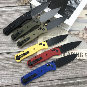 Couteau pliant BM BUGOUT 535 pour activités de plein air, EDC, camping, survie, outil industriel OEM, adapté à la survie en plein air et à l'usage quotidien - Product Image 4