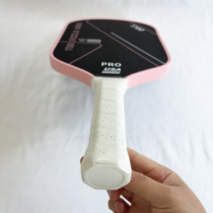 <span class=keywords><strong>Raquette</strong></span> de <span class=keywords><strong>pickleball</strong></span> à tête ronde en matériau T700, conception personnalisée OEM/ODM - Product Image 3