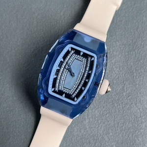 New Ultra-luxurious, Unique and Fashionable Tourbillon, Top-quality Blue Crystal Waterproof Automatic <b>Mechanical</b> <b>Watch</b> for Men - Product Image 2