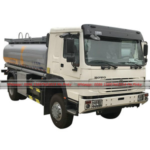 HOWO 4x2 4x4 4WDフルロードコンディション燃料タンクトラック航空機燃料補給トラック燃料分配トラック10000L8615897603919 - Product Image 2