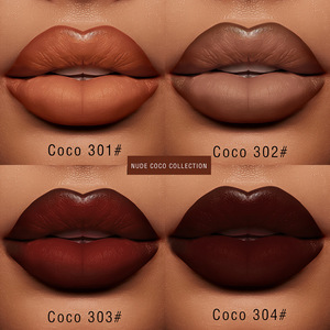 Lápiz Labial Cremoso Semi Mate en Tonos Nude, <span class=keywords><strong>Cacao</strong></span> y Melocotón, Nutritivo y de Larga Duración - Product Image 6
