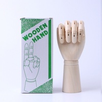 Mano de Maniquí Articulada de Madera de 10 Pulgadas, Flexible y Móvil, para Artistas, Dibujo, Pintura, Herramientas de Arte