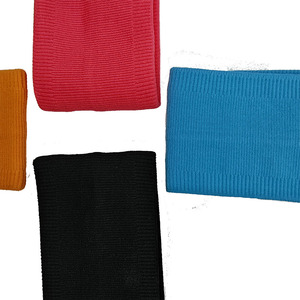 Bandeaux de sport personnalisés en gros avec impression par transfert thermique et logo brodé, bandeaux élastiques en nylon tendance pour femmes et hommes - Product Image 6