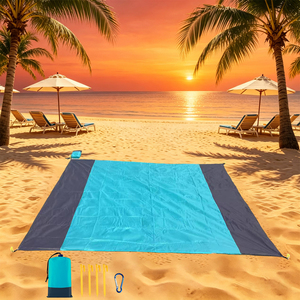 <span class=keywords><strong>Couverture</strong></span> de plage légère, séchage rapide, anti-sable pour festivals de musique et équipement de parc - Product Image 1