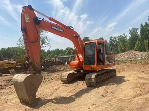 Doosan รถตักไฮดรอลิก DX140 DH150ของเกาหลีรถแบคโฮตีนตะขาบ15ตันมือสองเครื่องขุดพร้อมเครื่องยนต์ & กระปุกเกียร์โมเดล2021 - Product Image 5