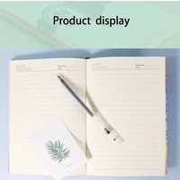 Alimentation stationnaire Conception personnalisée Planificateur hebdomadaire personnalisé Carnet A4 personnalisé Premium
