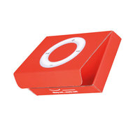 Boîte en papier ondulé rose à impression personnalisée, emballage d'expédition rigide pliable pour poupées cadeau, forme magnétique personnalisable
