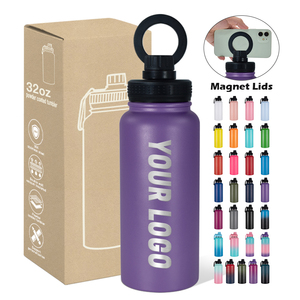 <span class=keywords><strong>Bouteille</strong></span> en métal personnalisée avec logo, 18 oz, 32 oz, 40 oz, gourde de <span class=keywords><strong>sport</strong></span> écologique, <span class=keywords><strong>bouteille</strong></span> d'eau en acier inoxydable isolée sous vide - Product Image 4