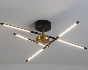 Lampadario Moderno in Ferro con LED per Soggiorno, Sala da Pranzo, Cucina, Camera da Letto in Stile Nordico Dorato, Decorazione Domestica APCITL, Lampada a Sospensione da Soffitto - Product Image 6