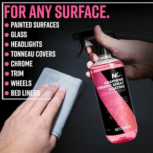 3 in 1 자동차 세라믹 나노 코팅액 발수층 광택 페인트제 NK 브랜드 500ml 3년 유효기간 - Product Image 5