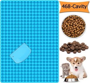 Piccolo stampo in Silicone blu 468-cavità <span class=keywords><strong>per</strong></span> cioccolato gommoso caramella dolce caramella <span class=keywords><strong>per</strong></span> animali domestici piccole decorazioni <span class=keywords><strong>per</strong></span> torta strumenti - Product Image 1