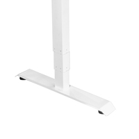 Bureau sur pied ergonomique en forme de L, meuble électrique, 3 pieds, hauteur réglable, bureau moderne