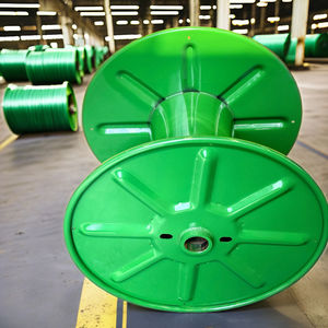 Bobina per Cavi in Acciaio PN630 a Doppio Strato Ondulato per Avvolgimento di Fili di Rame, Attrezzatura per Produzione di Cavi - Product Image 1